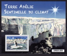 T.A.A.F. // F.S.A.T. 2015 - Pingouin, Terre Adélie Sintinelle Du Climat - BF Neufs // Mnh - Unused Stamps