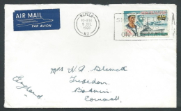 1968 NEW ZEALAND LETTER HONOUR OF THE ARMED SERVICES NO TIMBRO ARRIVO - V - Covers & Documents