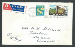 1968 NEW ZEALAND LETTER NO TIMBRO ARRIVO - V - Brieven En Documenten