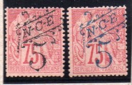 Nelle CALEDONIE : TP N° 37 (*) + 39 * - Unused Stamps