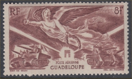 Guadeloupe 1946 Airmail: End Of World War II: Victory, Tanks. Mi 207 MNH - Airmail