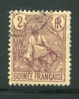 GUINEE- Y&T N°19- Oblitéré - Usati