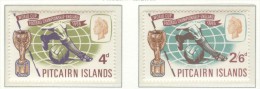 PITCAIRN ISLANDS Perforated Set Mint Without Hinge - 1966 – England