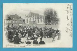 CPA Métier Maquignons Marché Aux Bestiaux Marché Franc YVETOT 76 - Yvetot