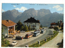 AK Iselsberg 1973gel - Cafe Hotel Auto VW-Käfer Bus - Dölsach