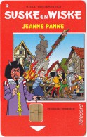 CP 170 Bob Et Bobette Jeanne Panne(Mint,Neuve) Tirage 500ex  Rare ! - With Chip