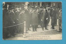 CPA - Inauguration Du Salon Exposition De Locomotion Aérienne 1910 Ministres Du Commerce Et De La Guerre - Expositions