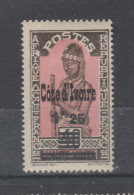 Cote D´ Ivoire  1933   N° 102  Neuf  X - Neufs