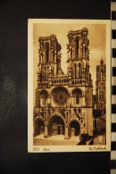 CPA  02, LAON, La Cathédrale - Laon