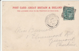 Liscard Birkenhead 1903 + London - Post Card - Covers & Documents