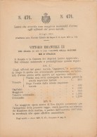 4930.   Regio Decreto - Racconigi 1907 - Aumento Indennità Ufficiali Del Genio Navale - Décrets & Lois