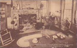 West Virginia Wheeling Mansion House Typical Early American Kitchen Oglebay Park Artvue - Wheeling