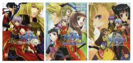 Suikoden - Coffret 3 Tomes - Michi Takasato, You Satsuki Et Kaori Akatsuki - Editions Kazé - Mangas Versione Francese