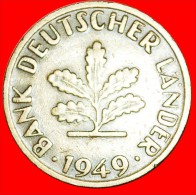 ★OAK: GERMANY ★ 10 PFENNIG 1949G! LOW START ★ NO RESERVE! - 10 Pfennig