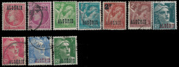 YT 228 Au 240 (incomplet) - Used Stamps