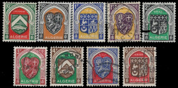 YT 254 Au 265 (incomplet) - Used Stamps