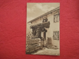 Grisons Sent From Schiers Das Prattigau Haus Putzi Luzein Photo Mischol 1910 Rare++++++ - Luzein