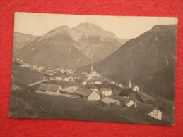 Grisons Sent Panorama 1915 - Sent