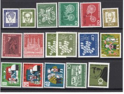 Bund Komplettes Jahr 1961 /  Year 1961 Nr. 346 - 374 MNH Postfrisch ** - Ungebraucht