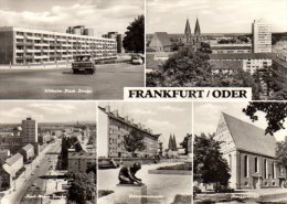 Frankfurt Oder - S/w Mehrbildkarte 4 - Frankfurt A. D. Oder