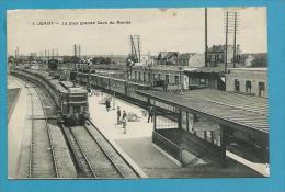 CPA 1 - Chemin De Fer Train La Plus Grande Gare Du Monde JUVISY 91 - Juvisy-sur-Orge