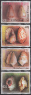 Cabo Verde 2005 - Shells Coquillages Meeresschneckengehäuse Mi. 872 - 875   4 Val. MNH - Islas De Cabo Verde