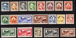 1938. 50 Years For Tunesian Post. Complete Set With 20 Stamps.  (Michel: 213-232) - JF191289 - Nuovi