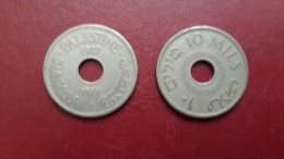 Israel-mandate Coins-(10 Mils)-(1927)-good - Israel