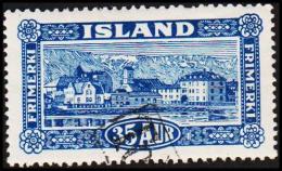 1925. Views And Buildings. 35 Aur Blue TOLLUR. (Michel: 117) - JF191395 - Unused Stamps