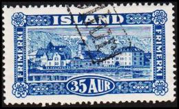 1925. Views And Buildings. 35 Aur Blue TOLLUR. (Michel: 117) - JF191394 - Unused Stamps