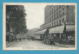 CPA 390 - Cafés Automobiles Boulevard De Versailles SURESNES 92 - Suresnes