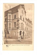 CPA  Allemangne LUTZEN Rathaus Mit Erker & Gustav Adolf Standbild Mairie - Lützen