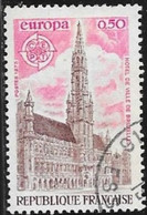 N°  1752  FRANCE  -  OBLITERE  -  EUROPA - GRANDE PLACE DE BRUXELLE  -  1973 - Gebraucht