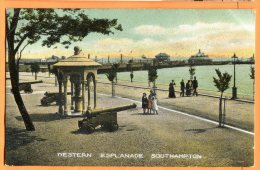 LOL102, Western Esplanade Southampton, Canon, Animée, Circulée 1908 - Southampton