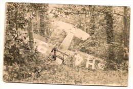 Carte Photo Avion - Accidentes