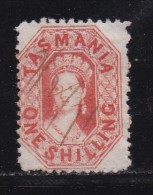 AUSTRALIA-TASMANIA,  Cancelled Stamp 1SH Orange, MInr. 141  # 87 - Used Stamps