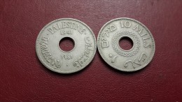 Israel-mandate Coins-(10 Mils)-(1941)-good - Israel