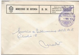 CC FRANQUICIA MILITAR MINISTERIO DE DEFENSA PAGADURIA CENTRAL DE HABERES - Military Service Stamp