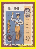 BRUNEI    SELLO   DEL  AÑO 1971 - Brunei (1984-...)