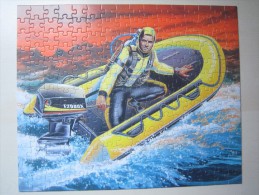 077 - PUZZLE MB -- ACTION MAN - 200 PIECES - Puzzle Games