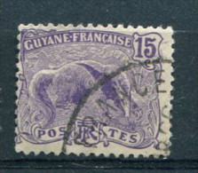 Guyane 1904-07 - YT 54 (o) - Used Stamps