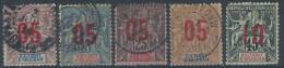 YT 21, 22, 24, 25 Et 27 - Used Stamps