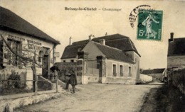 77 BOISSY-LE-CHÂTEL - CHAMPAUGER (hameau) - Animée, épicerie, Vins - Autres Communes