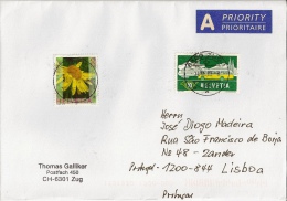 Switzerland Cover With ATM Stamp - Automatenmarken