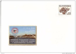 2008 : Slovolympfila / COB 92 Michel U 86 - Covers