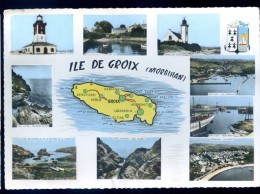 Cpsm Du 56  Ile De Groix Multi Vues JAN16 6 - Groix