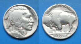 USA 5 Cent 1934 D Bufallo Schön       (B204) - 1913-1938: Buffalo