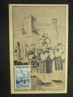 FDC Procession Sainte Dévote 9 Cartes 27/01/1944 - Storia Postale