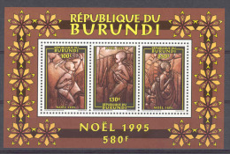 Burundi COB BL136 Christmas 1995 MNH - Unused Stamps