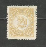 Victoria Timbre Fiscal Duty - Used Stamps